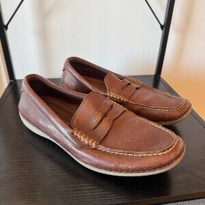 Cole Haan Brown Slip On Loafters